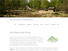 Tablet Screenshot of moormuseum-moordorf.de